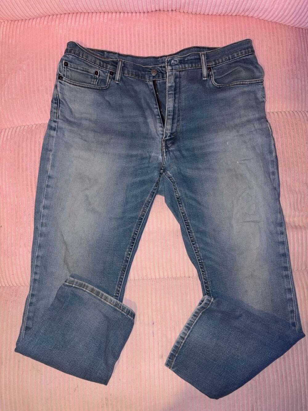 Levi's 541 Athletic Fit Jeans Size 38x32 Light Wash Denim